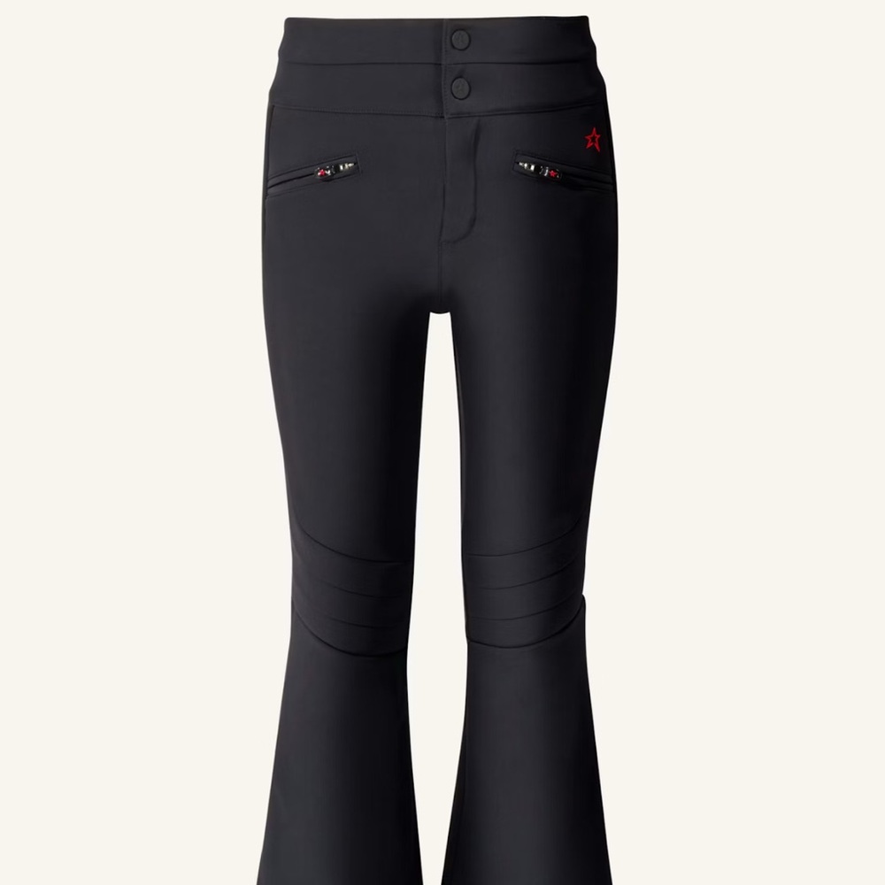 Perfect Moment Black Kids Flared Pants